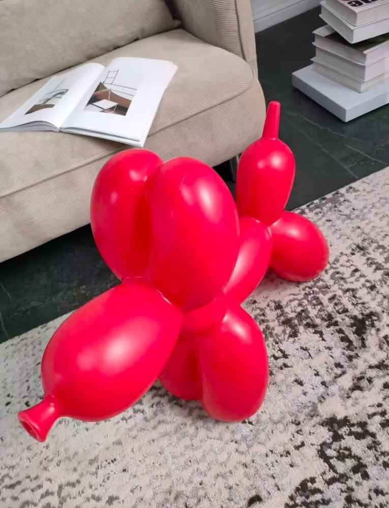 สตูลพลาสติก MY DOLLS HOUSE DOGGY BALLOON ADULT สีแดง_3